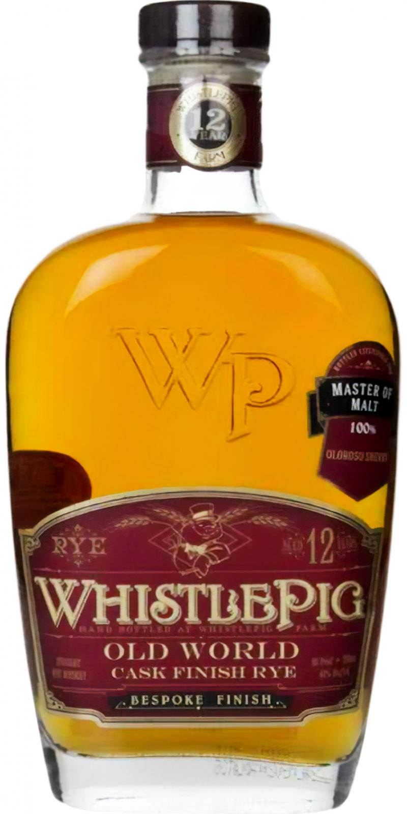 WhistlePig 12-year-old - Ratings and reviews - Whiskybase