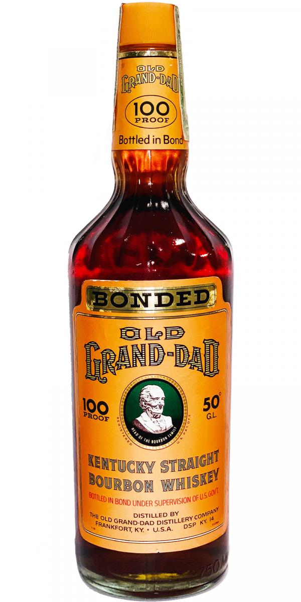 Old Grand-Dad 1972 Bonded 100 Proof 50% 750ml