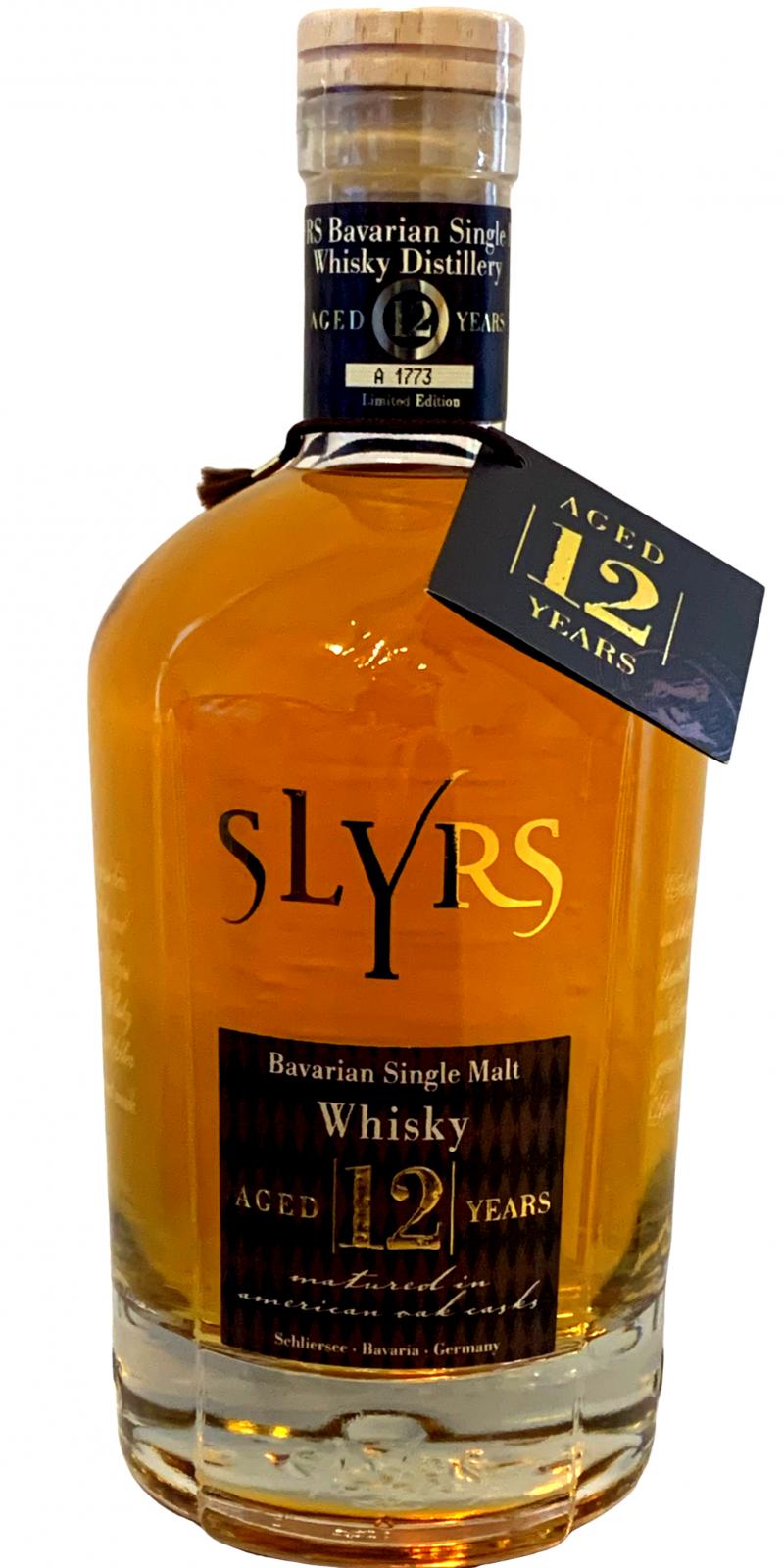 Bavarian Single Malt Whisky 12 Years - Slyrs Destillerie