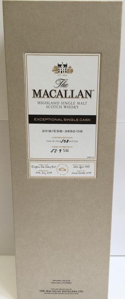 Macallan 2018/ESB-3892/08 - Ratings and reviews - Whiskybase