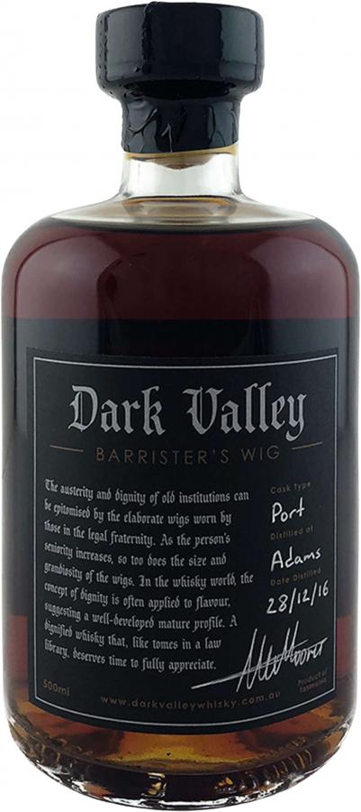 Dark Valley Barrister's Wig DVW