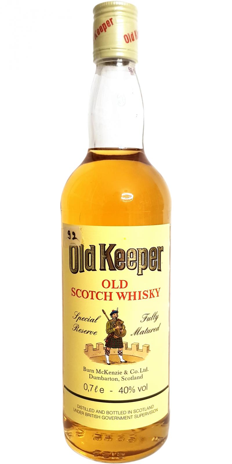 Old Keeper Old Scotch Whisky Special Reserve 40% 700ml