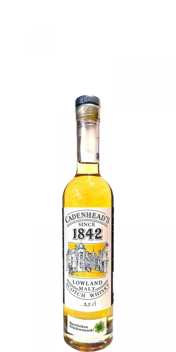 Lowland Malt Cadenhead's 1842 CA 56.8% 350ml