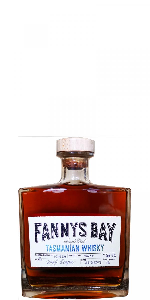 Fannys Bay Tasmanian Whisky Pinot Cask 2 45.7% 500ml