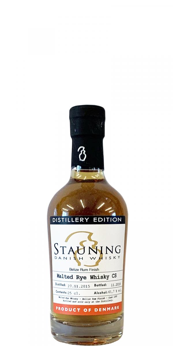 Stauning 2015 Distillery Edition Belize Rum Cask #1205 61.7% 250ml
