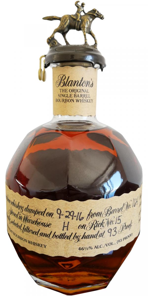 Blanton's The Original with Humidor Single Barrel Bourbon Whisky 164 46.5% 750ml
