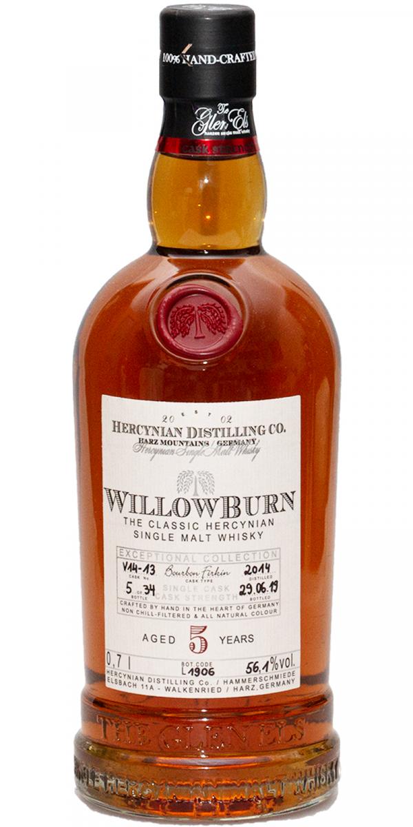 WillowBurn 2014 Exceptional Collection ex-Bourbon Firkin V14-13 Distillery Exclusive 56.1% 700ml
