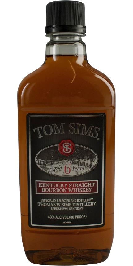 Tom Sims 6yo Kentucky Straight Bourbon Whisky 43% 750ml