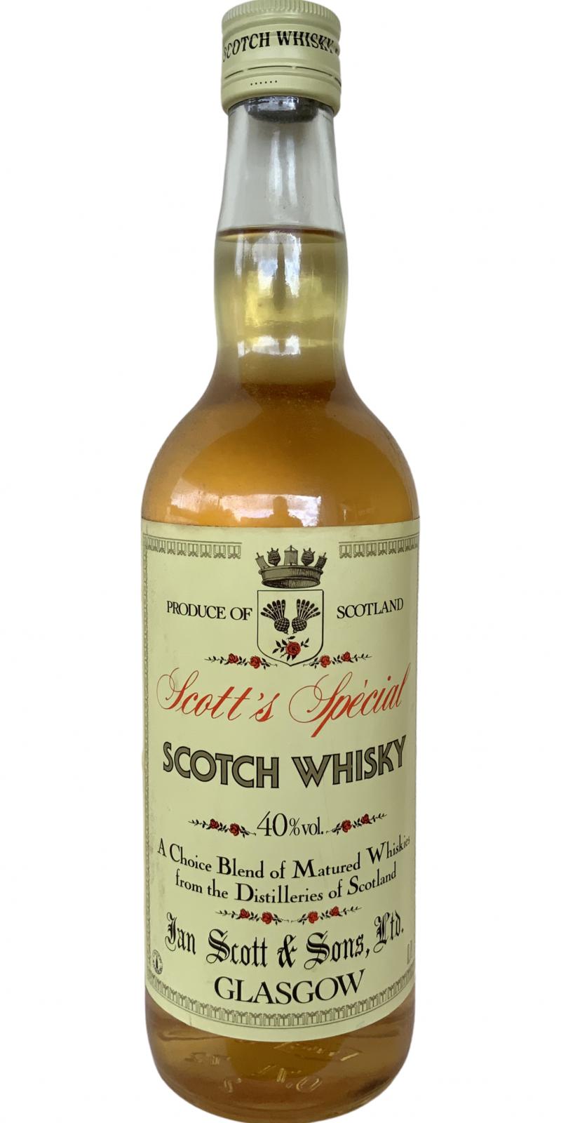 Scott's Special Scotch Whisky