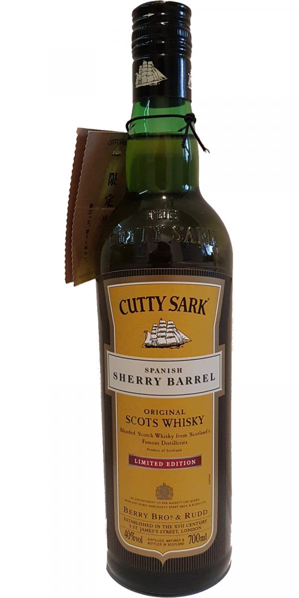 Cutty Sark Spanish Sherry Barrel Limited Edition Sherry Barrel Finish 40% 700ml