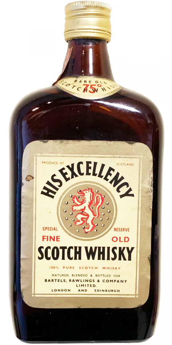 His Excellency Fine Old Scotch Whisky Special Reserve 43% 750ml