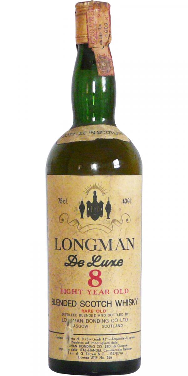 Longman 8yo LmBC De Luxe Blended Scotch Whisky 43% 750ml