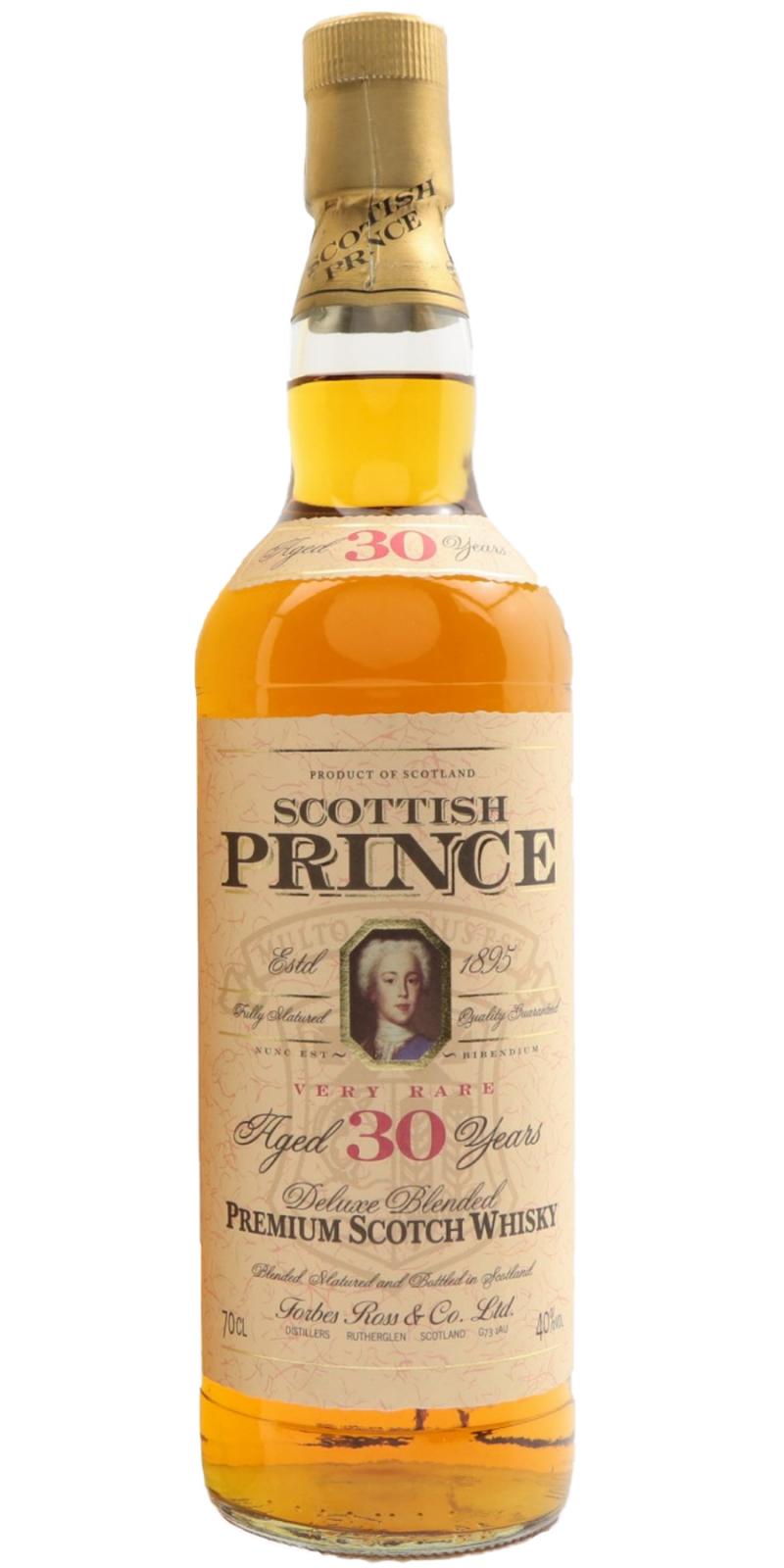 Scottish Prince 30-year-old - Ratings and reviews - Whiskybase