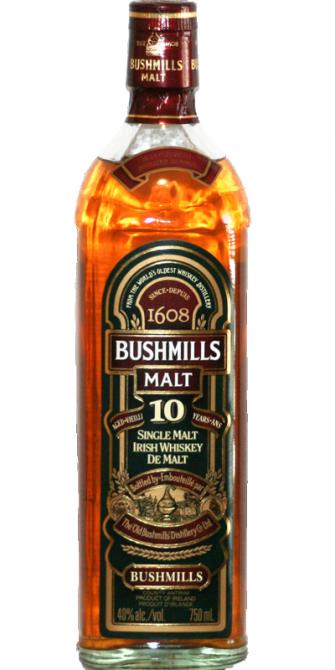 Bushmills 10yo Bourbon and Sherry Casks 40% 700ml