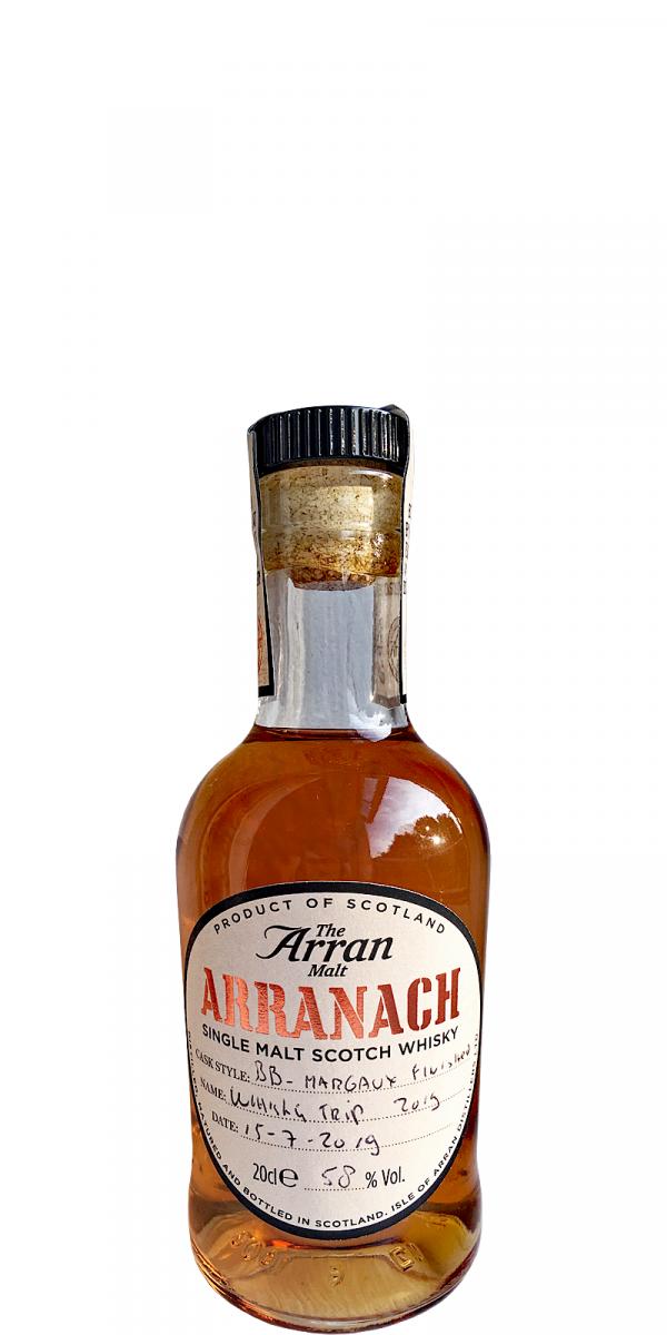 Arran Arranach Bottled by hand at the distillery 17/MARG/013 58% 200ml