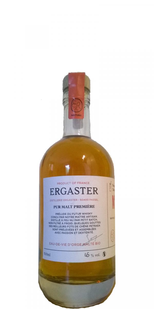 Ergaster Pur Malt Premiere Cognac Banyuls and Wine Casks Lot 005 45% 500ml