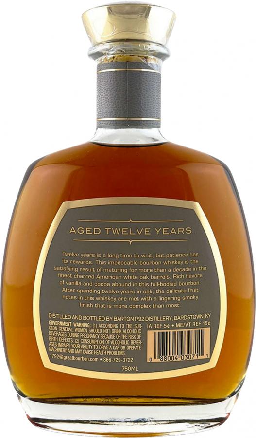 1792 12-year-old - Ratings and reviews - Whiskybase