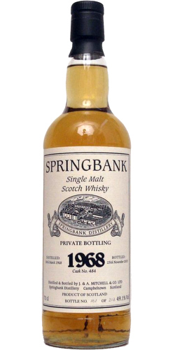 Springbank 1968