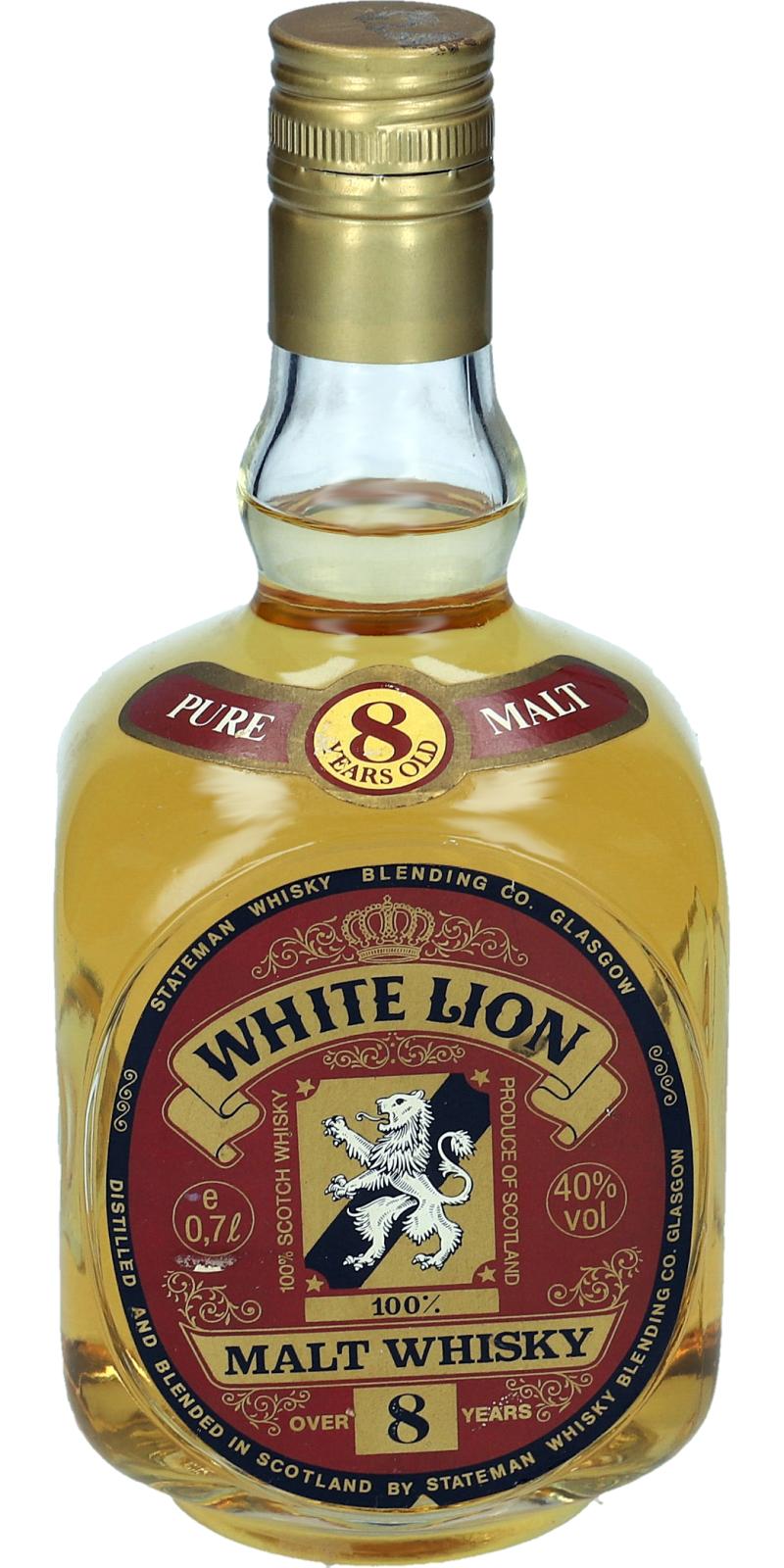 White Lion 8yo 40% 700ml