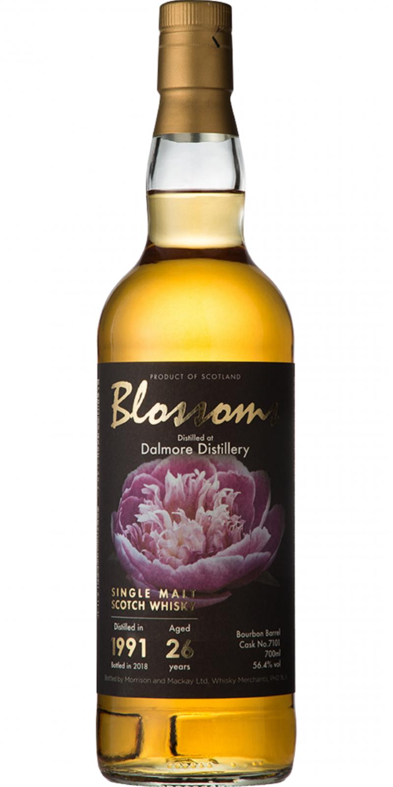 Dalmore 1991 W-e Blossoms Bourbon Barrel #7101 56.4% 700ml