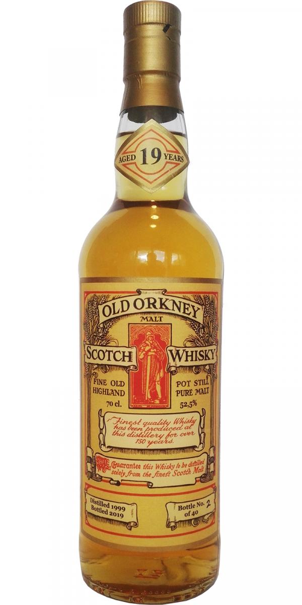 Old Orkney 1999 Bourbon Barrel Whisky Kabinett 52.5% 700ml