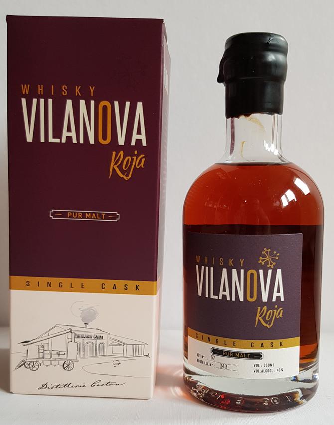 Vilanova Roja Single Cask French Red Wine Cask 67 43% 350ml