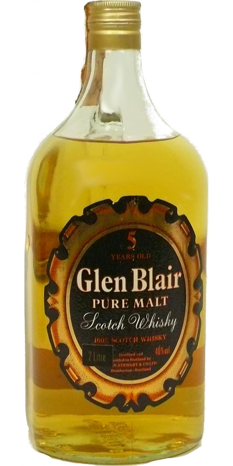 Glen Blair 5yo Pure Malt Scotch Whisky 40% 2000ml