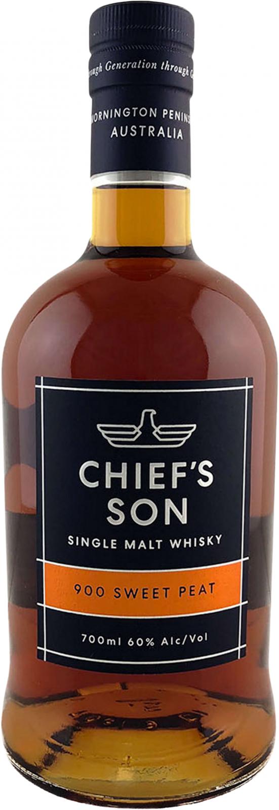 Chief's Son 900 Sweet Peat Release 2 French Oak Ex-fortified #94 60% 700ml