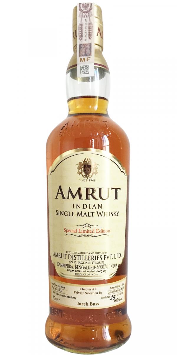 Amrut 2012 Special Limited Edition Ex-Rum #3873 60% 700ml