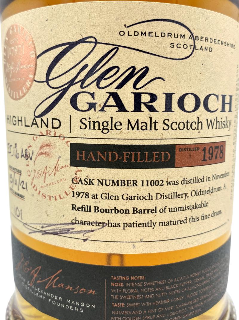 Glen Garioch 1978 - Ratings and reviews - Whiskybase