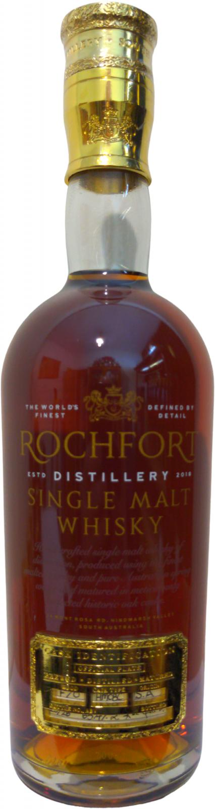Rochfort Single Malt Whisky 15th Release Hmcbc 65.4% 700ml