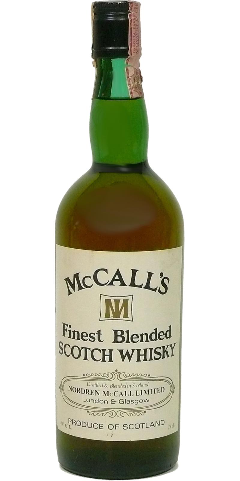 McCall's Finest Blended Scotch Whisky
