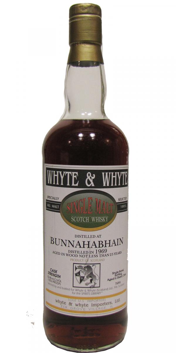 Bunnahabhain 1969 W&W Sherry Cask 52.8% 750ml