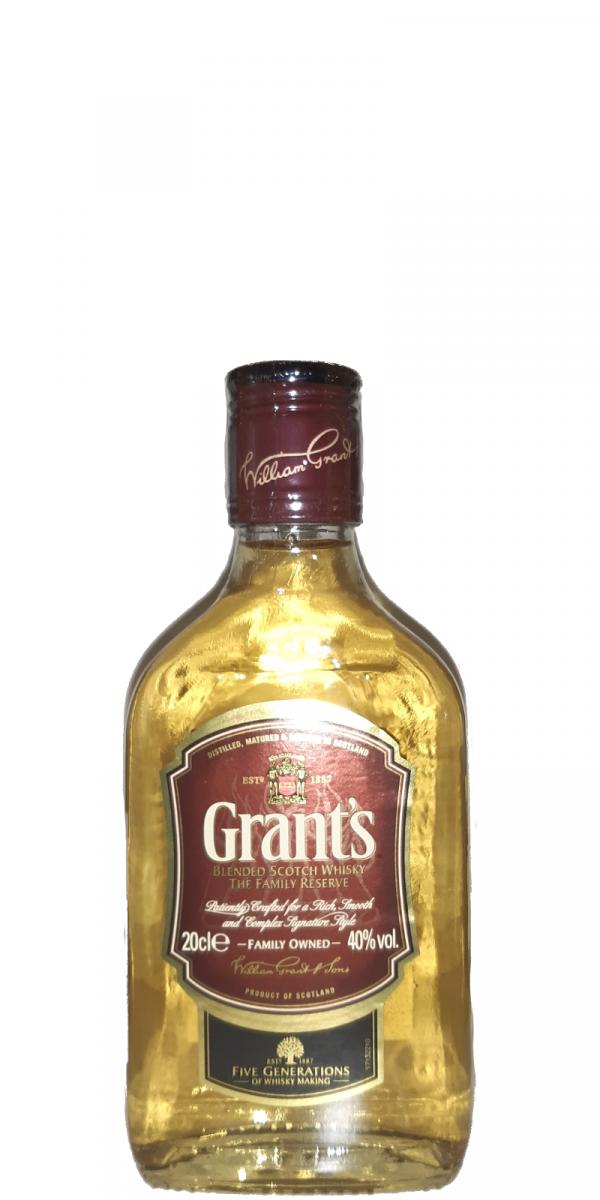 Grant's The Family Reserve Blended Scotch Whisky 40% 200ml