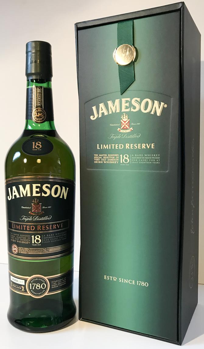 Jameson 18 Year Old Ratings And Reviews Whiskybase