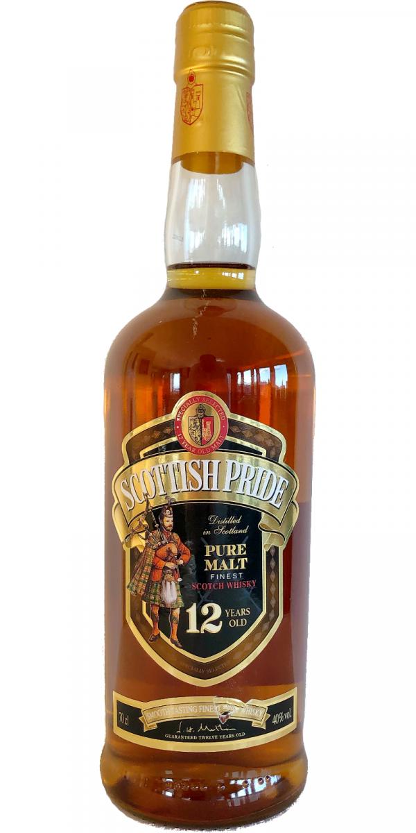 Scottish Pride 12yo Pure Malt Finest Scotch Whisky Norway 40% 700ml
