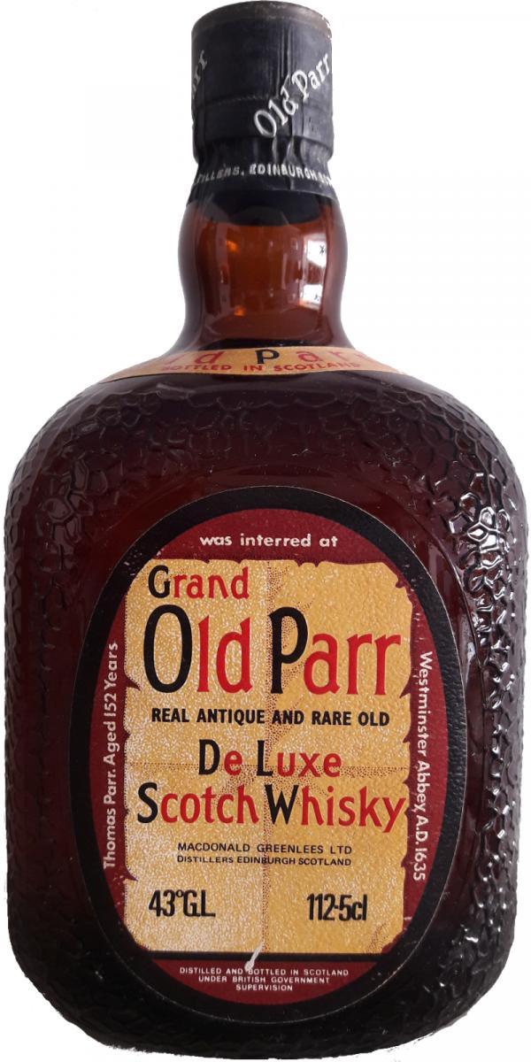 Grand Old Parr De Luxe Scotch Whisky Real Antique And Rare Old 43