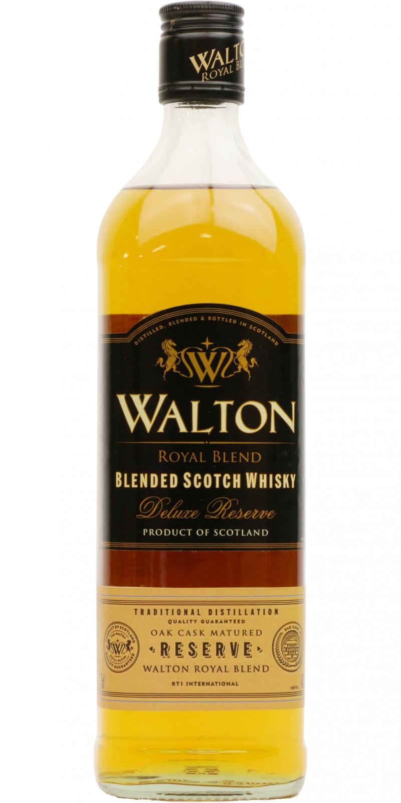Walton Royal Blend Deluxe Reserve Oak Casks 43% 750ml
