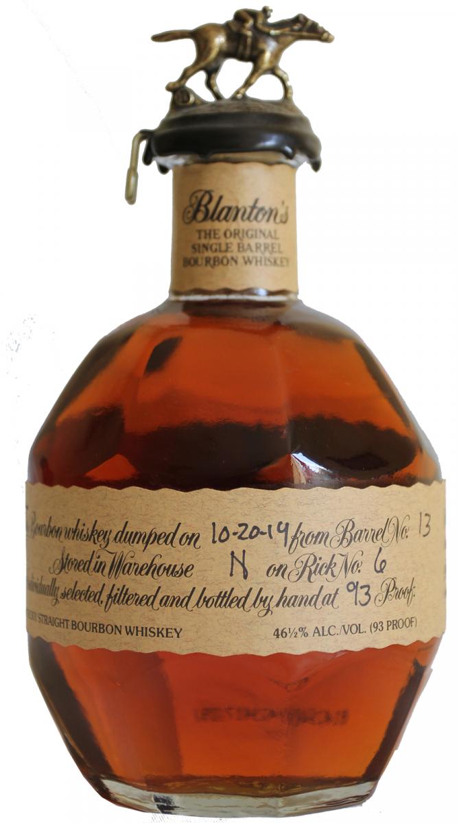Blanton's The Original Single Barrel Bourbon Whisky #13 46.5% 750ml