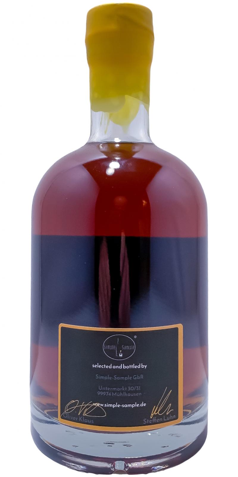 Simple Sample The Sherry Bomb 1st Edition 52.3% 700ml