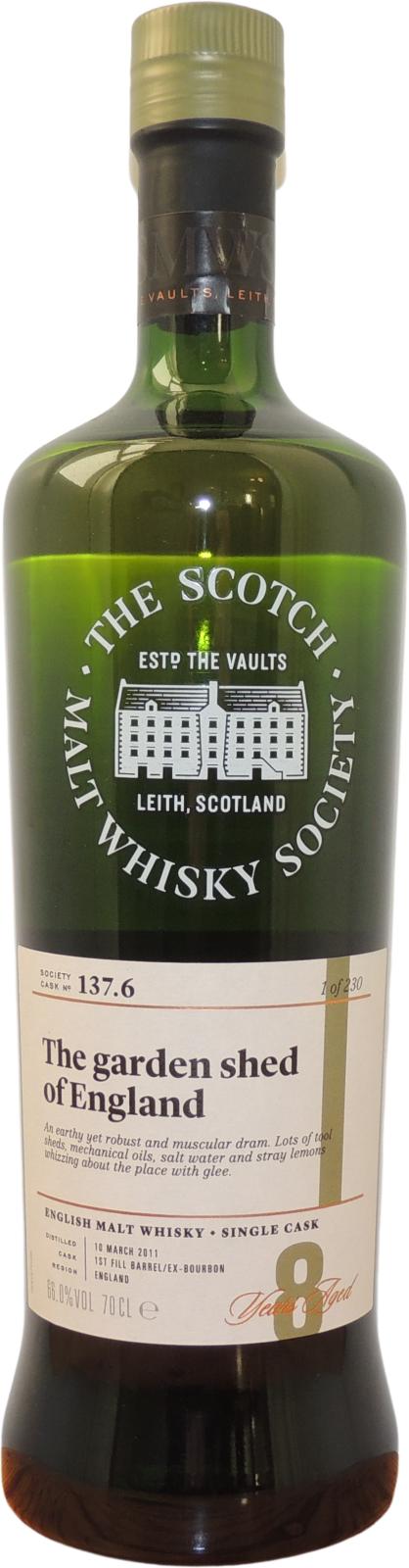 The English Whisky 2011 SMWS 137.6