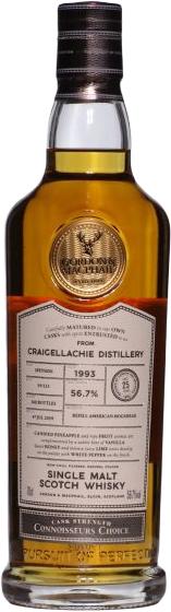 Craigellachie 1993 GM Connoisseurs Choice Cask Strength Refill American Hogshead Batch 19/123 56.7% 700ml