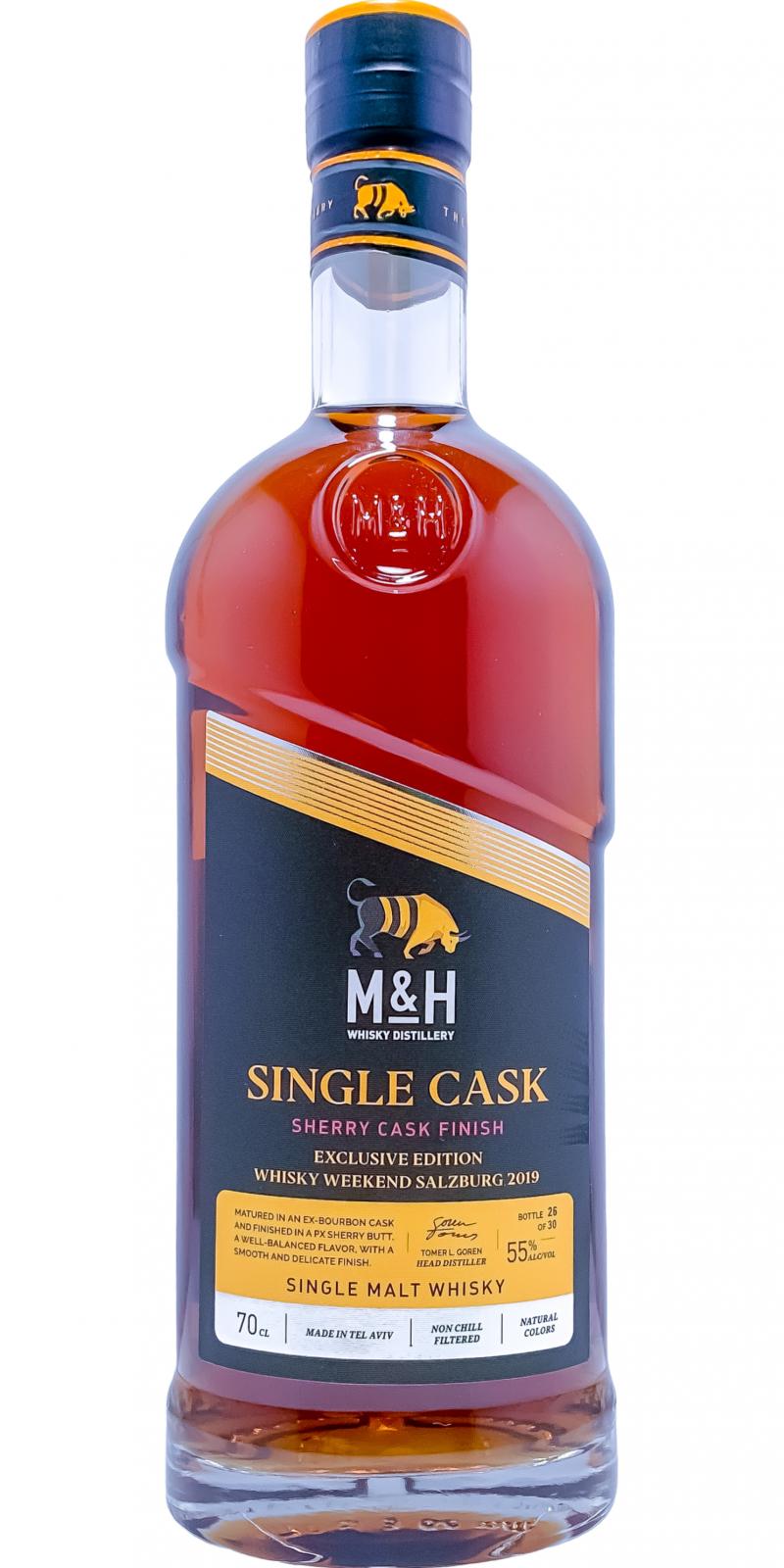 M&H Whisky Weekend Salzburg 2019 Exclusive Edition 55% 700ml