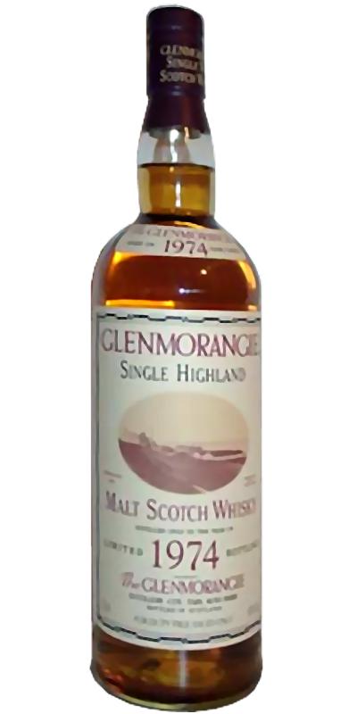 Glenmorangie 1974 Limited 1974 Bottling Oak Casks Duty Free Sales Only 43% 750ml