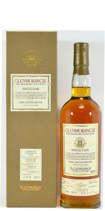 Glenmorangie 1990 Single Cask Bourbon Cask 5980 56.9% 750ml