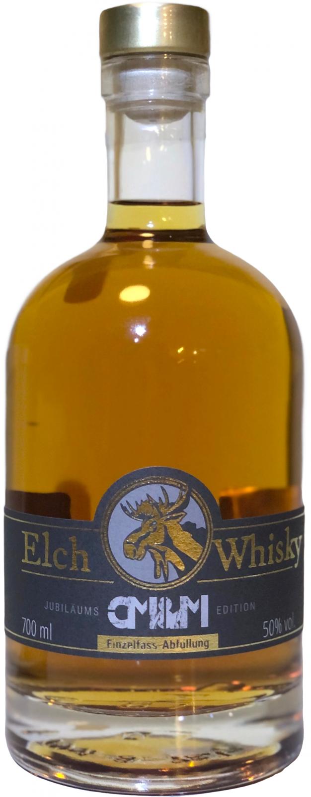 Elch Whisky CM&M Jubilaums Edition Einzelfassabfuellung 190 L Sherry PX 50% 700ml