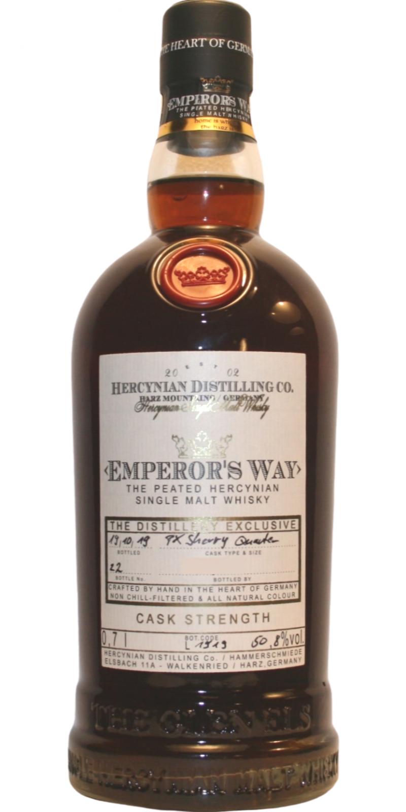 Emperor's Way The Distillery Exclusive PX Sherry Quarter 50.8% 700ml