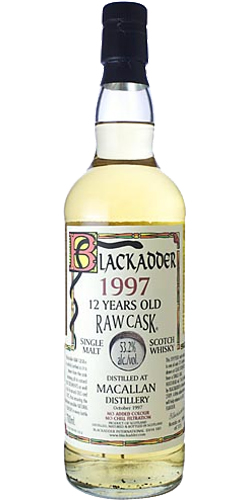 Macallan 1997 BA Raw Cask #7645 53.2% 700ml