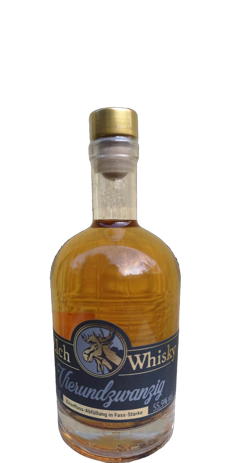Elch Whisky Vierundzwanzig Bourbon Los 19/12 55.9% 500ml