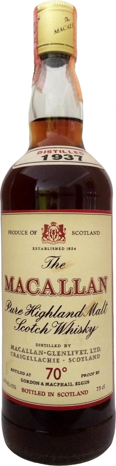 Macallan 1937 GM